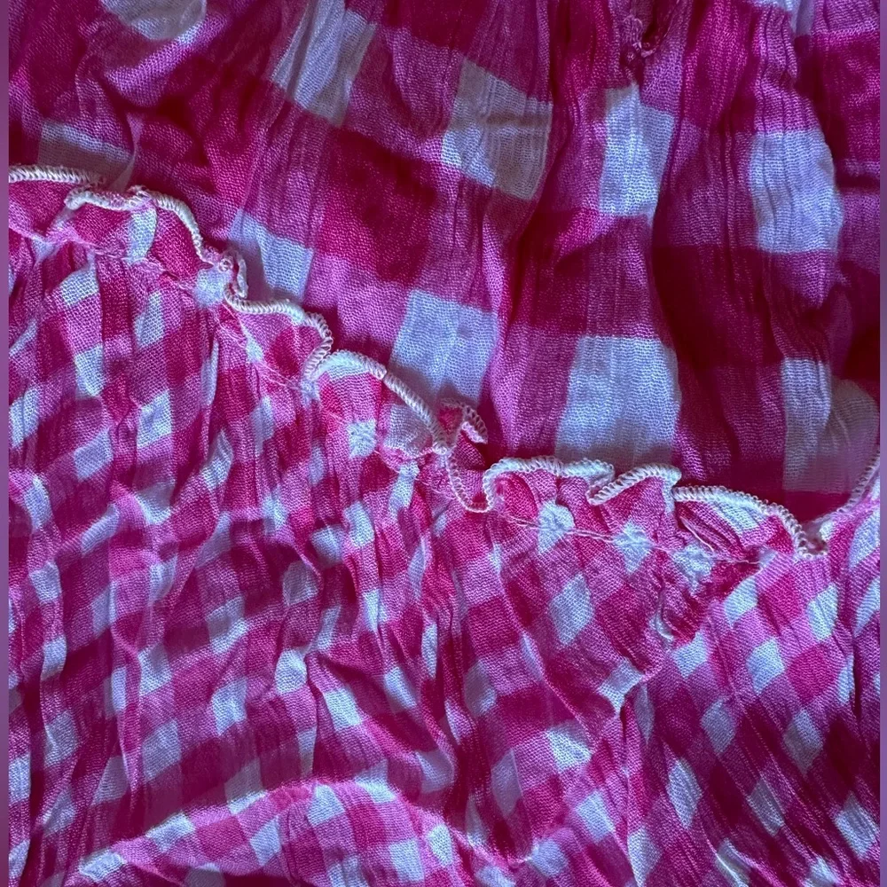 French Connection Pink Gingham Dress